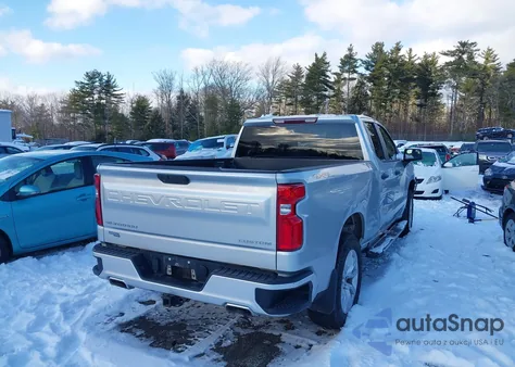 2021 Chevrolet Silverado 1500 4Wd Standard Bed Custom из США, поврежденный, VIN 1GCRYBEF2MZ335920